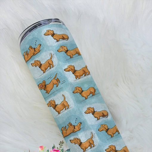 Gearhuman 3D Dachshund Custom Tumbler GB01127 Tumbler