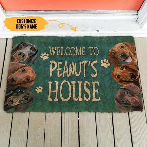 Gearhuman 3D Dachshund Welcome You Doormat GK290129 Doormat