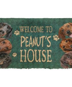 Gearhuman 3D Dachshund Welcome You Doormat GK290129 Doormat Doormat S(15,8''x23,6'')