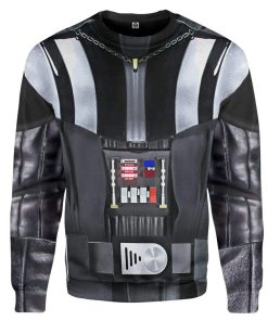 Gearhuman 3D Darth Vader Costume Custom Sweatshirt Apparel GW20085 Sweatshirt Sweatshirt S 