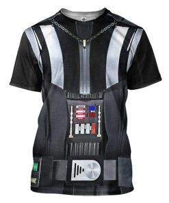 Gearhuman 3D Darth Vader Costume Custom Tshirt Apparel GW20085 3D T-shirt T-Shirt S 
