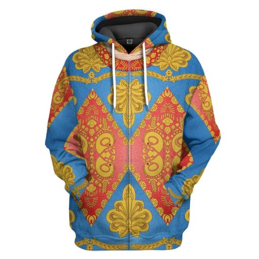 Gearhuman 3D David Bowie Custom Hoodie Apparel GL11084 3D Custom Fleece Hoodies Hoodie S