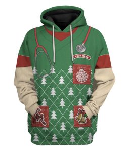 Gearhuman 3D Doctor Ugly Sweater Custom Tshirt Hoodie Apparel GW15101 3D Apparel Hoodie S 
