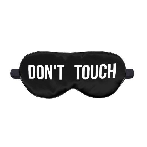 Gearhuman 3D Dont Touch Sleep Eyes Cover GV191022 Sleep Eyes Cover Sleep Eyes Cover 1pc