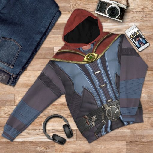 Gearhuman 3D Dr Strange Custom Hoodie Apparel GN21089 3D Custom Fleece Hoodies