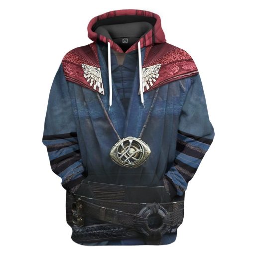 Gearhumans 3D Dr Strange Custom Hoodie Apparel 1 Gearhuman 3D Dr Strange Custom Hoodie Apparel GW11094 3D Custom Fleece Hoodies Hoodie S