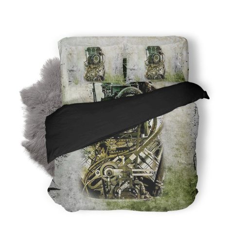 Gearhumans 3D Drag Racing Bedding Set 1 Gearhuman 3D Drag Racing Bedding Set GK050114 Combo Bedding Bedding Set Twin 3PCS