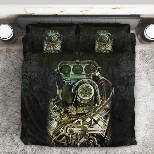 Gearhuman 3D Drag Racing Custom Bedding Set GV04111 Bedding Set