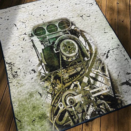 Gearhuman 3D Drag Racing Custom Quilt GV04112 Quilt