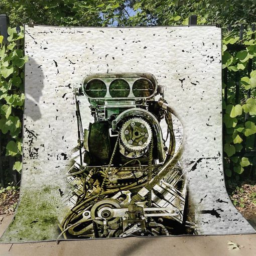 Gearhuman 3D Drag Racing Custom Quilt GV04112 Quilt