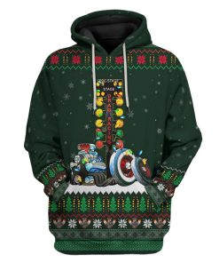 Gearhuman 3D Drag Racing Custom Tshirt Hoodie Apparel GL05111 3D Apparel Hoodie S 