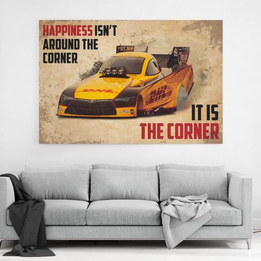 Gearhuman 3D Drag Racing Happiness Custom Canvas GB24122 Canvas