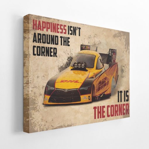 Gearhuman 3D Drag Racing Happiness Custom Canvas GB24122 Canvas