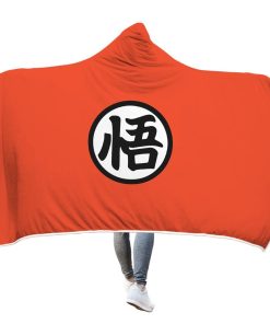 Gearhuman 3D Dragonball Custom Hooded Blanket CW08126 Hooded Blanket M(51''x59'') 