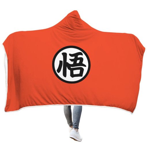 Gearhuman 3D Dragonball Custom Hooded Blanket CW08126 Hooded Blanket M(51''x59'')