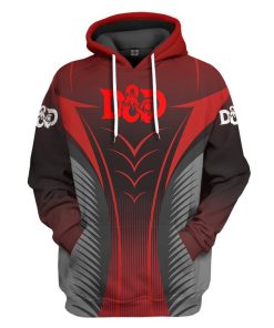 Gearhuman 3D Dungeons And Dragon Costume Custom Tshirt Hoodie Apparel GW23026 3D Apparel Hoodie S