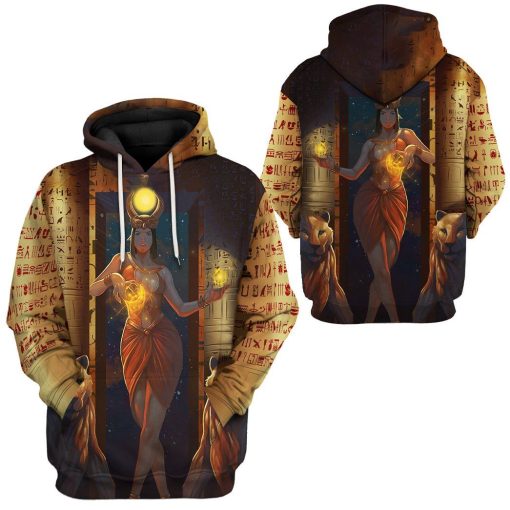 GearHuman 3D Egyptian Goddess Madona Custom Shirt GR06015 3D Apparel