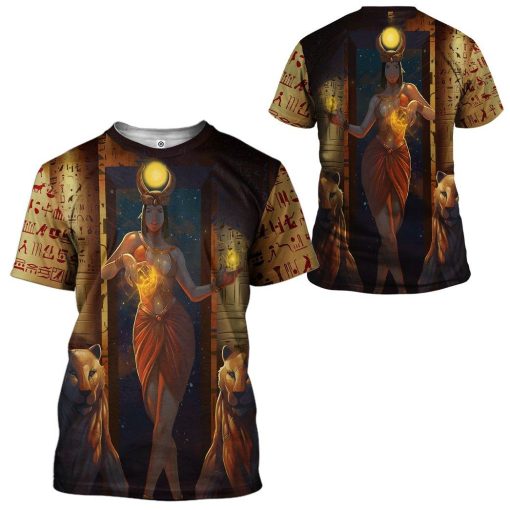 GearHuman 3D Egyptian Goddess Madona Custom Shirt GR06015 3D Apparel