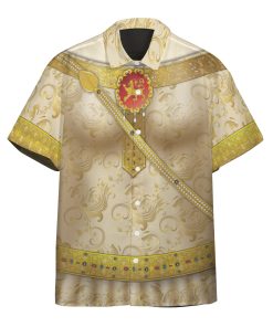 Gearhuman 3D Eleanor Of Aquitaine Custom Short Sleeve Shirt GV171130 Short Sleeve Shirt Short Sleeve Shirt S 