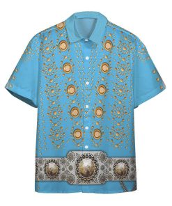 Gearhuman 3D Elvis Presley Custom Shorts Sleeve Shirt GL210835 Short Sleeve Shirt Short Sleeve Shirt S 