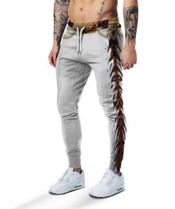 Gearhuman 3D Elvis Presley Tiger Jumpsuit Custom Sweatpants Apparel GV030933 Sweatpants Sweatpants S 
