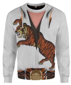 Gearhuman 3D Elvis Presley Tiger Jumpsuit Custom Sweatshirt Apparel GV030932 Sweatshirt Sweatshirt S 