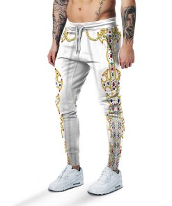 Gearhuman 3D EP Elvis Presley Suit Custom Sweatpants GV211016 Sweatpants Sweatpants S 