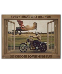 Gearhuman 3D Everything Will Kill You Canvas GK25022 Canvas 1 Piece Non Frame M