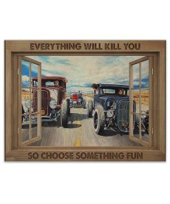 Gearhuman 3D Everything Will Kill You Canvas GK25023 Canvas 1 Piece Non Frame M