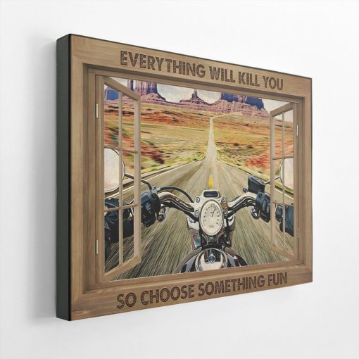 Gearhuman 3D Everything Will Kill You Canvas GK25026 Canvas