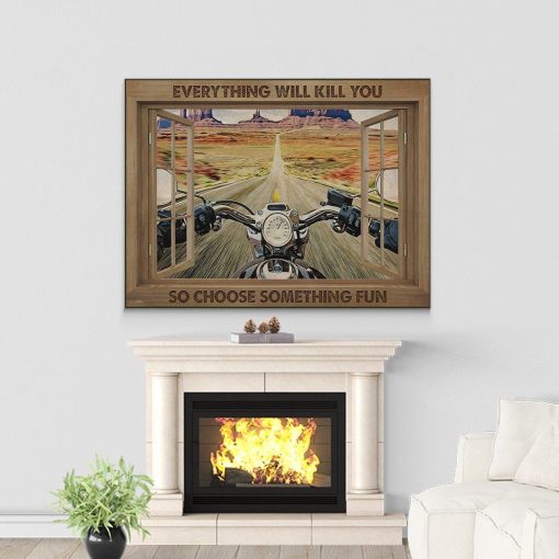 Gearhuman 3D Everything Will Kill You Canvas GK25026 Canvas