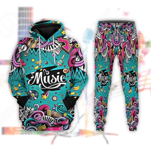 Gearhuman 3D Fashion Musical Instruments Cutsom Sweatpants GR12015 Sweatpants