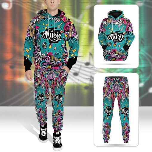 Gearhuman 3D Fashion Musical Instruments Cutsom Sweatpants GR12015 Sweatpants