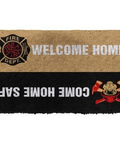 Gearhuman 3D Firefighter Custom Doormat GV26011 Doormat Doormat S(15,8''x23,6'')