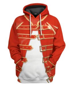 Gearhuman 3D Freddie Mercury Costume Custom Hoodie Apparel GW120821 3D Custom Fleece Hoodies Hoodie S 