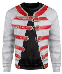 Gearhuman 3D Freddie Mercury Costume Custom Sweatshirt Apparel GW120820 Sweatshirt Sweatshirt S 