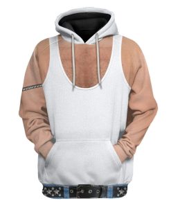 Gearhuman 3D Freddie Mercury Custom Hoodie Apparel GW13086 3D Custom Fleece Hoodies Hoodie S 