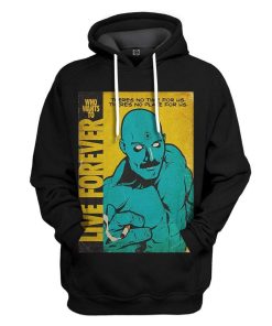 Gearhuman 3D Freddie Mercury Who Wants To Live Forever Vintage Comic Book Covers Custom Hoodie Apparel GN21086 3D Custom Fleece Hoodies Hoodie S 