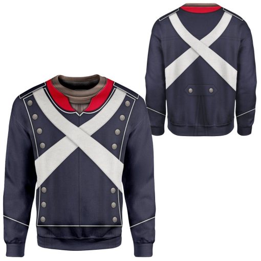 Gearhuman 3D French Light Infantry Custom Sweatshirt Apparel GV190818 Sweatshirt