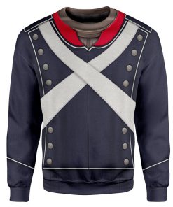 Gearhuman 3D French Light Infantry Custom Sweatshirt Apparel GV190818 Sweatshirt Sweatshirt S 