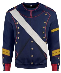 Gearhuman 3D French Line Artillery 1806 Custom Sweatshirt Apparel GV190819 Sweatshirt Sweatshirt S 