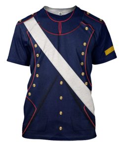 Gearhuman 3D French Line Artillery 1806 Custom Tshirt Apparel GV190819 3D T-shirt T-Shirt S 