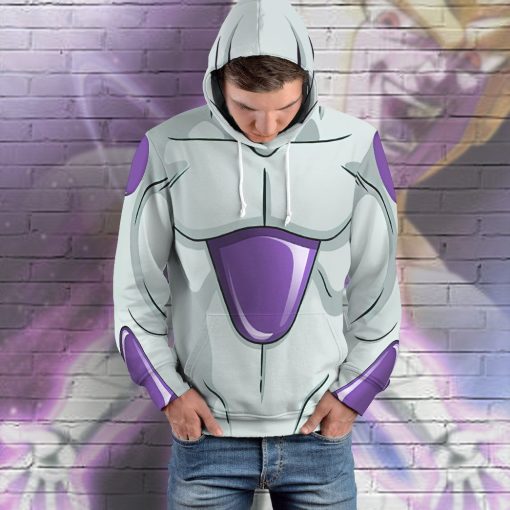 Gearhuman 3D Frieza Dragon Ball Custom Hoodie Apparel GV24094 3D Apparel