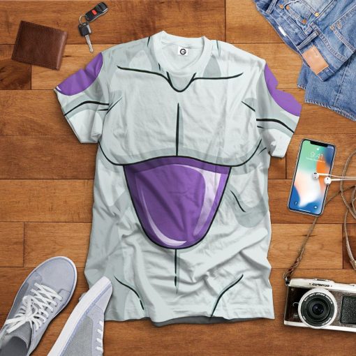 Gearhuman 3D Frieza Dragon Ball Custom Tshirt Apparel GV24094 3D T-shirt