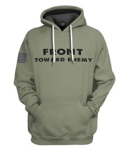 Gearhuman 3D Front Toward Enemy Custom Hoodie Apparel GN09081 3D Custom Fleece Hoodies Hoodie S 
