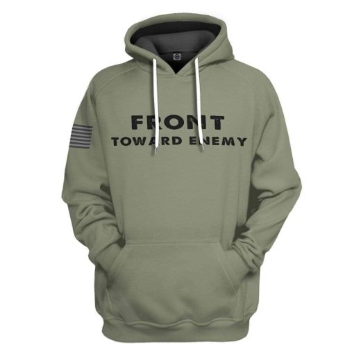 Gearhuman 3D Front Toward Enemy Custom Hoodie Apparel GN09081 3D Custom Fleece Hoodies Hoodie S