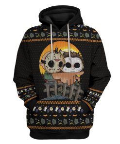 Gearhuman 3D Gearhuman 3D Trick Or Treat Custom Hoodie Apparel GV210910 3D Apparel Hoodie S