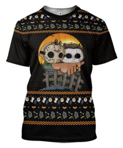 Gearhuman 3D Gearhuman 3D Trick Or Treat Custom Tshirt Apparel GV210910 3D T-shirt T-Shirt S 