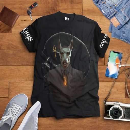 GearHuman 3D Gentle Anubis Custom Shirt GR06019 3D Apparel