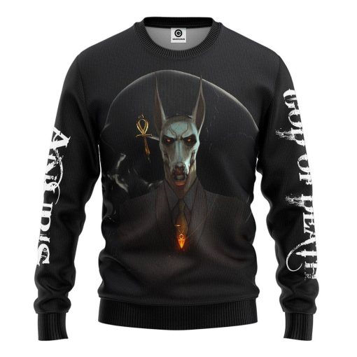 GearHuman 3D Gentle Anubis Custom Shirt GR06019 3D Apparel Long Sleeve S